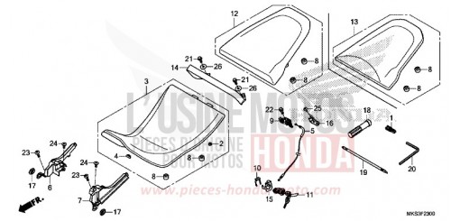 SIEGE CRF1100D2L de 2020